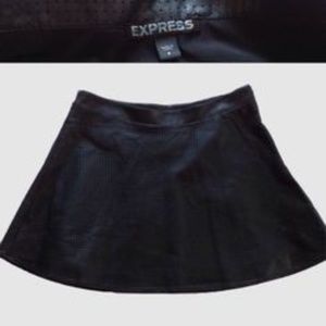 Express black skater skirt NWT